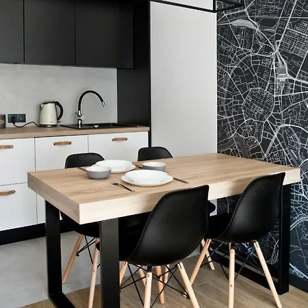 Apartment Free Guarded Parking, New Loft, Air Condition Krakow