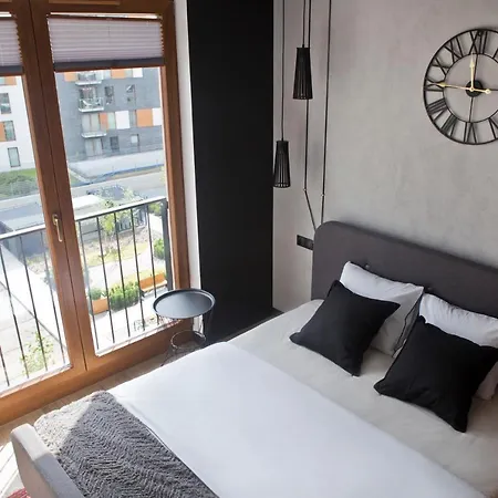 Free Guarded Parking, New Loft, Air Condition 公寓 克拉科夫